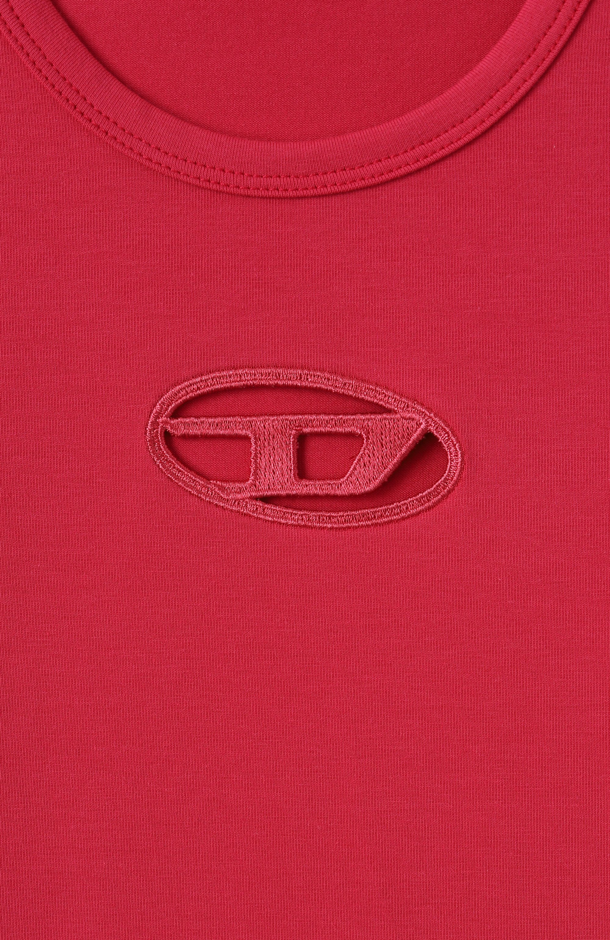 Хлопковая футболка DIESEL, арт. J01830/0AFAA, фото 3