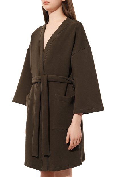 Хлопковый халат HANRO, арт. 078787, фото 3