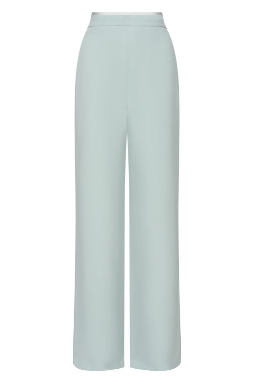Шелковые брюки Valentino 8B3RB715/1MM Зелёный 8B3RB715/1MM