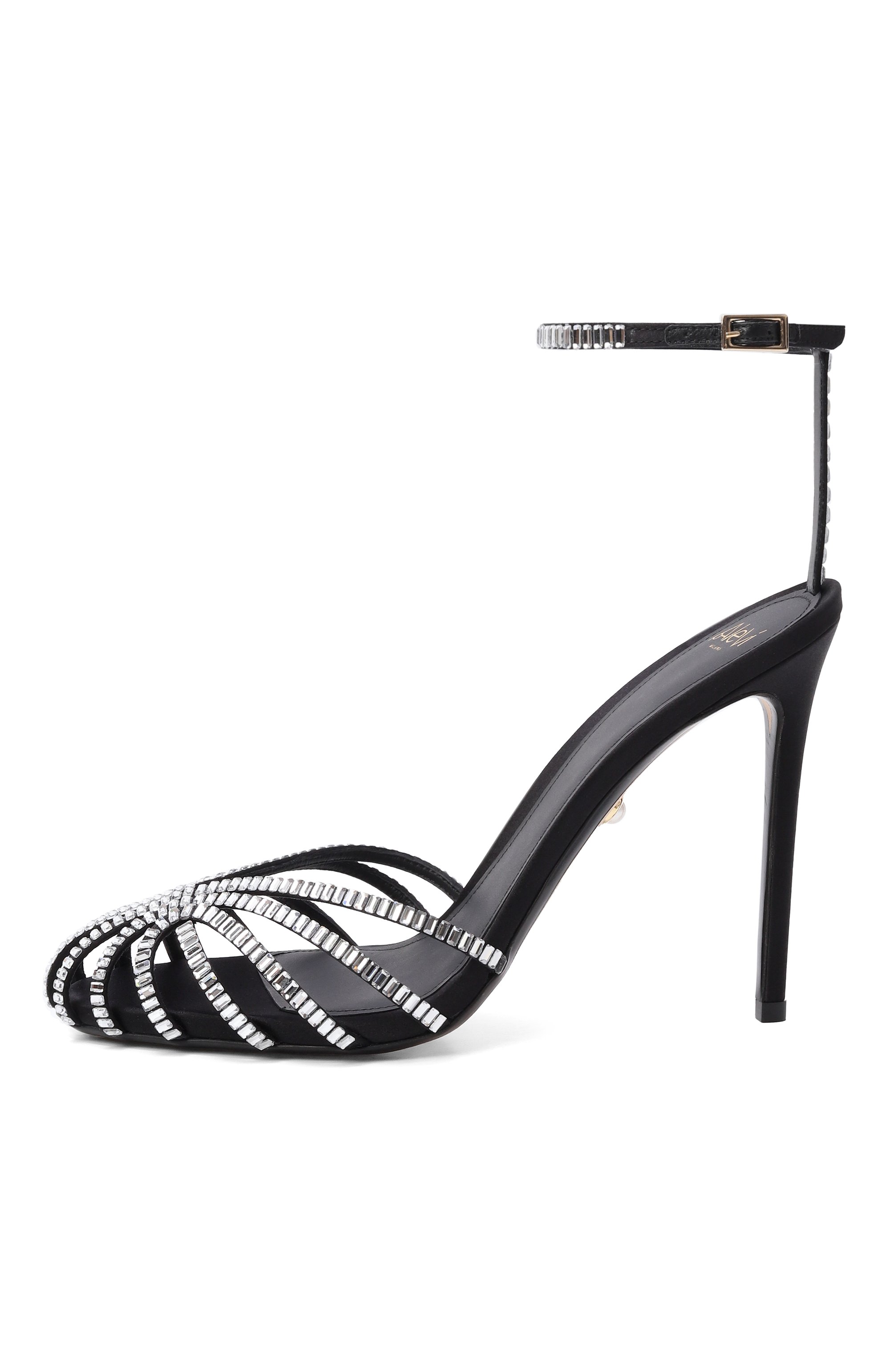 Текстильные босоножки penelope 110 ALEVI MILANO, арт. L26SC015.U.0222997/SATIN, фото 4