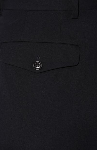 Шерстяные брюки DRIES VAN NOTEN темно-синего цвета по цене 48050 руб., арт. 191-30920-7228, фото 5 Шерстяные брюки DRIES VAN NOTEN, арт. 191-30920-7228, фото 5
