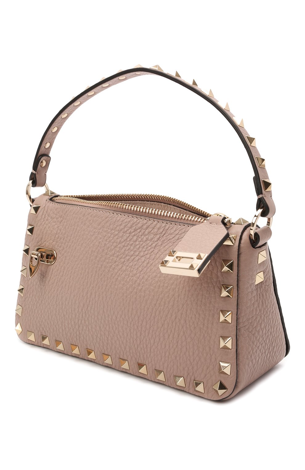 Сумка rockstud small VALENTINO темно-бежевого цвета по цене 185000 руб., арт. WW2B0J47/VSF, фото 4 Сумка rockstud small VALENTINO, арт. WW2B0J47/VSF, фото 4