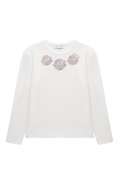 Хлопковый лонгслив MONNALISA, арт. 71B602, фото 1