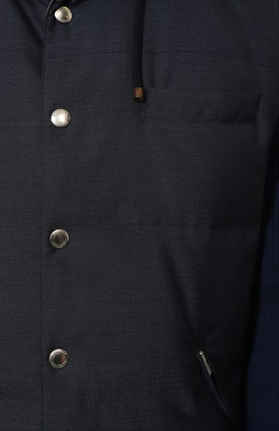 Пуховый жилет BRUNELLO CUCINELLI, арт. MB4071716, фото 5