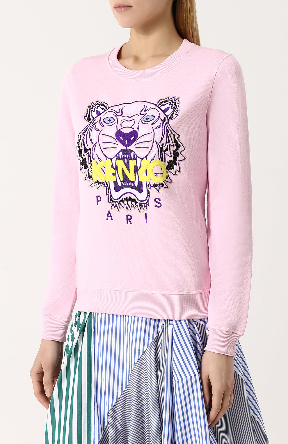 Хлопковый свитшот KENZO, арт. 2SW7054XA, фото 3