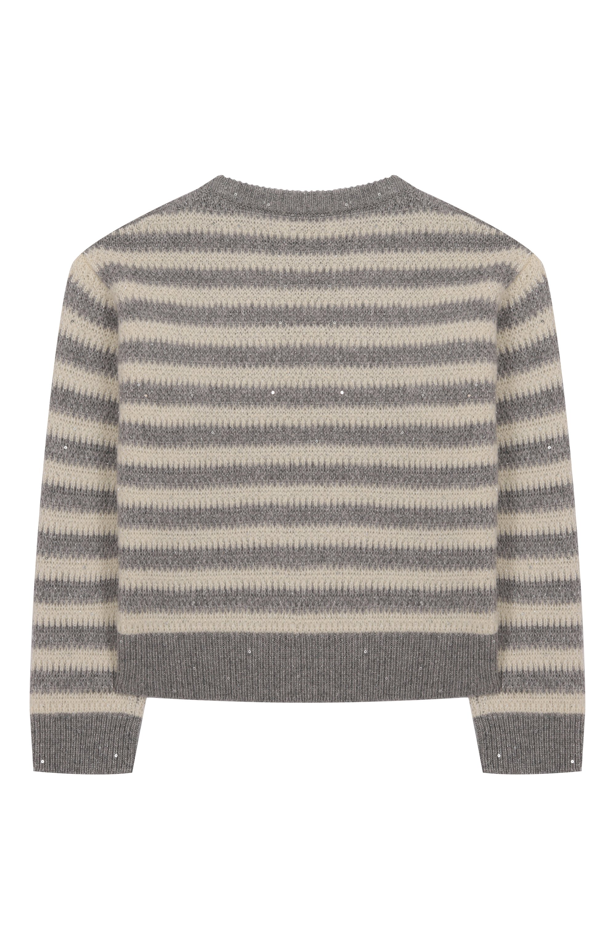 Свитер из кашемира и шерсти BRUNELLO CUCINELLI, арт. BBMM76900A, фото 2