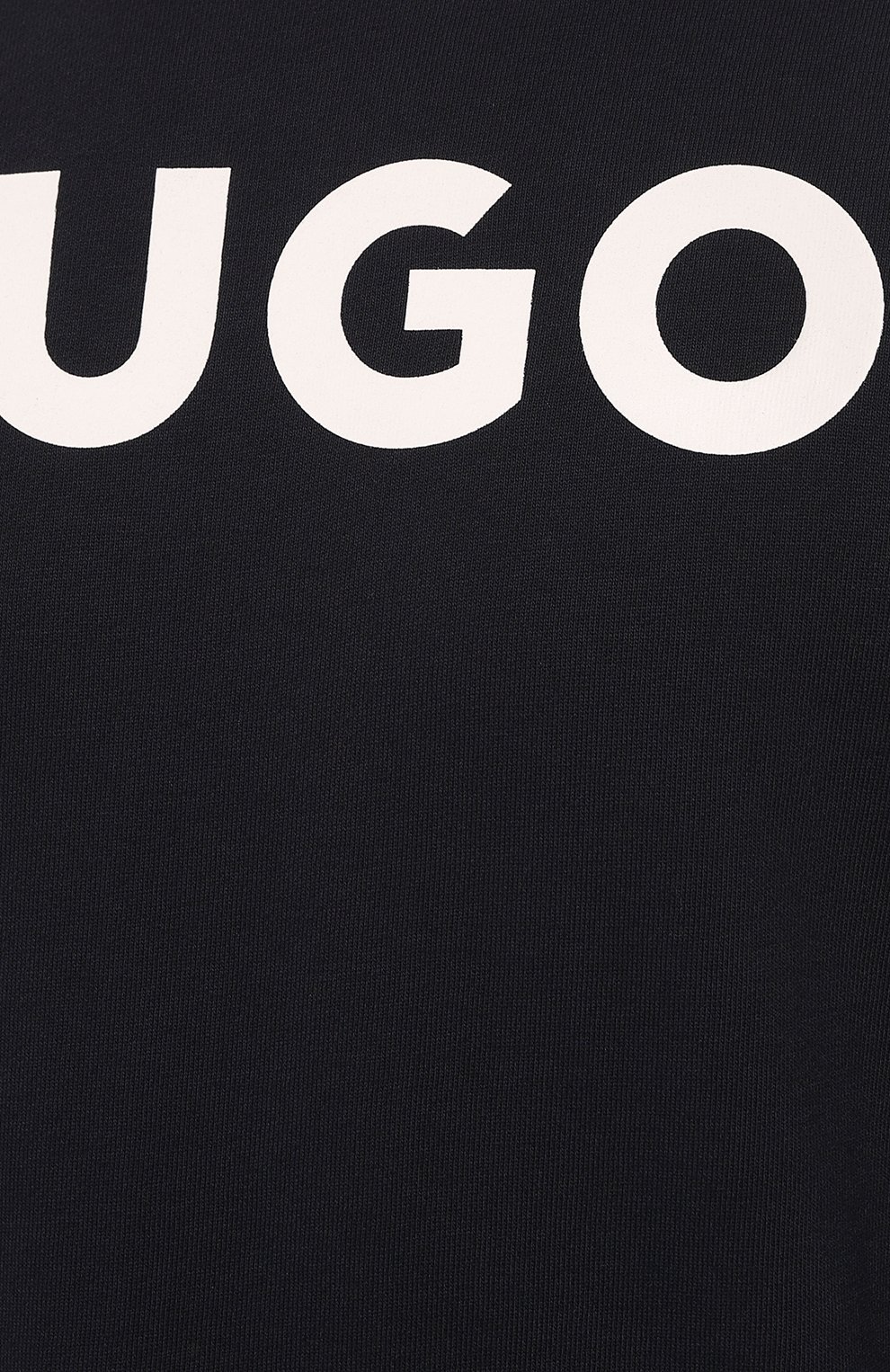 Хлопковый свитшот HUGO синего цвета по цене 12500 руб., арт. 50477328, фото 5 Хлопковый свитшот HUGO, арт. 50477328, фото 5