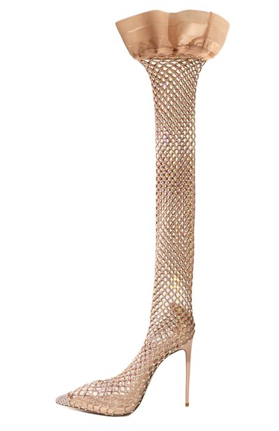 Текстильные ботфорты gilda 120 LE SILLA, арт. 2110Y100R8PPCAY, фото 4