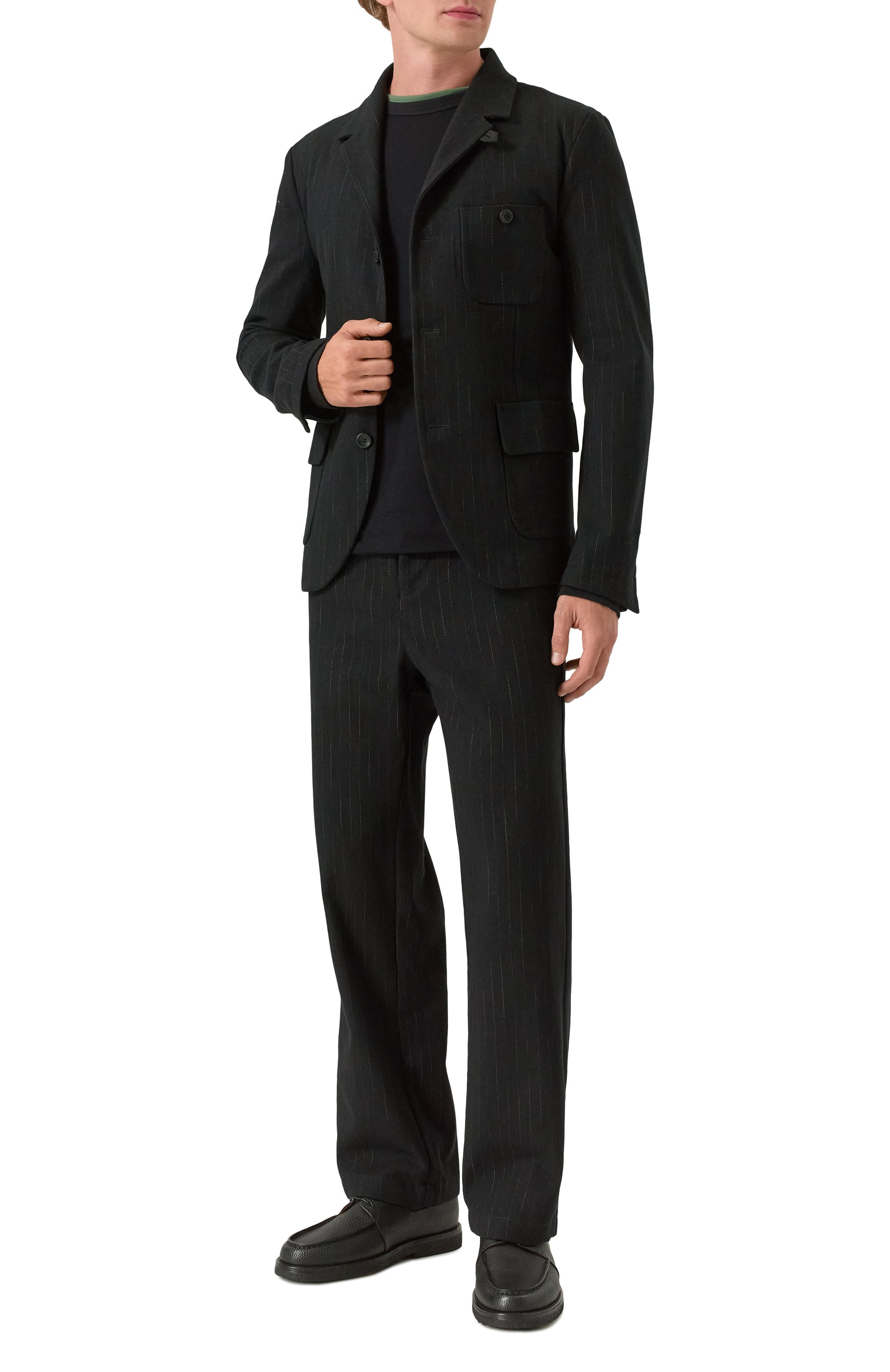 Пиджак из хлопка и шерсти HANNES ROETHER, арт. J0S32EF/7082, фото 2