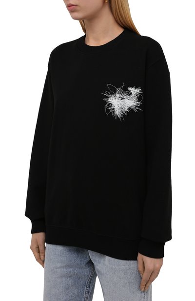Хлопковый свитшот OFF-WHITE, арт. 0WBA055F21JER010, фото 3