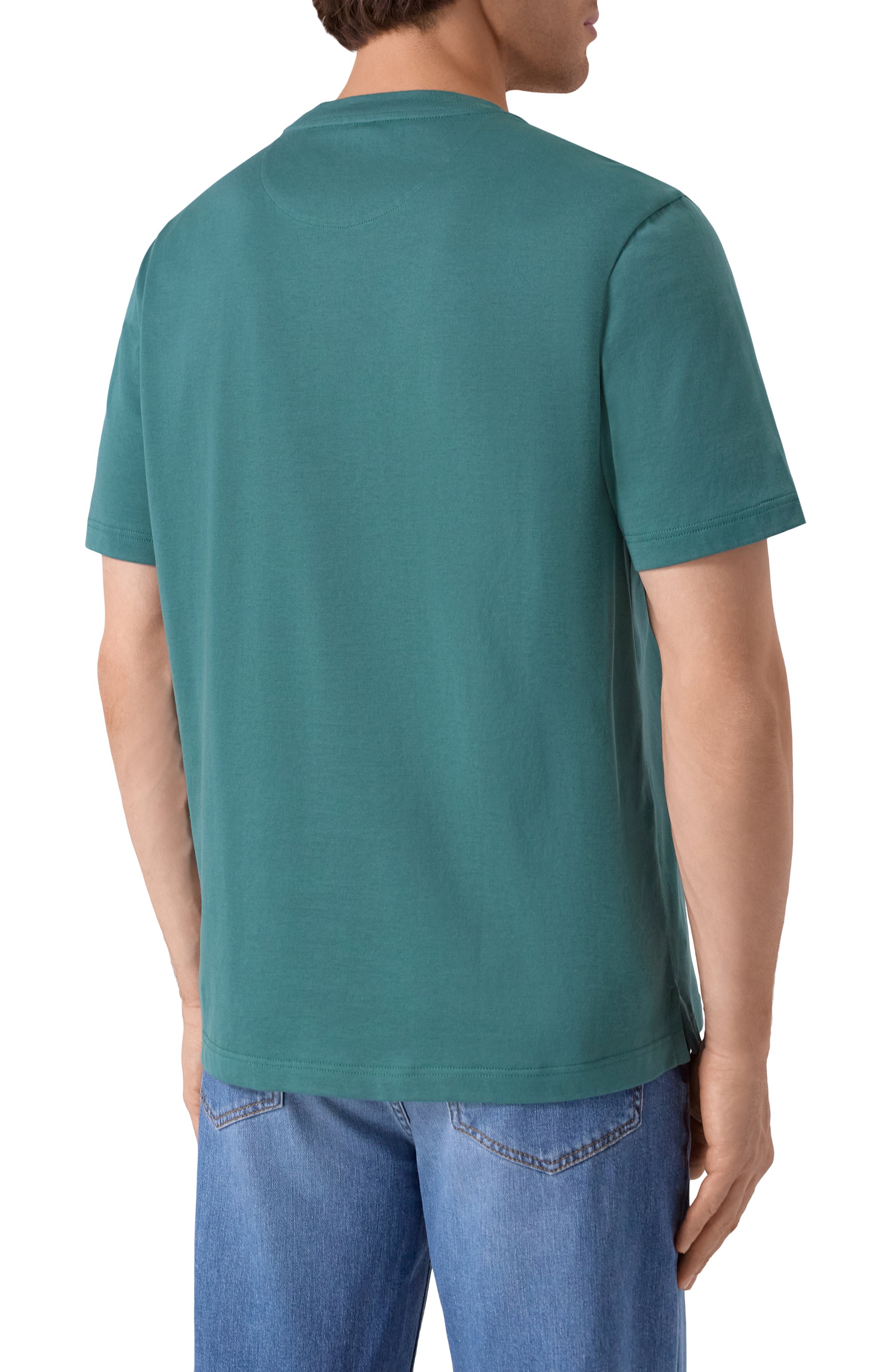 Хлопковая футболка BRIONI, арт. UJSY0L-OA613, фото 4