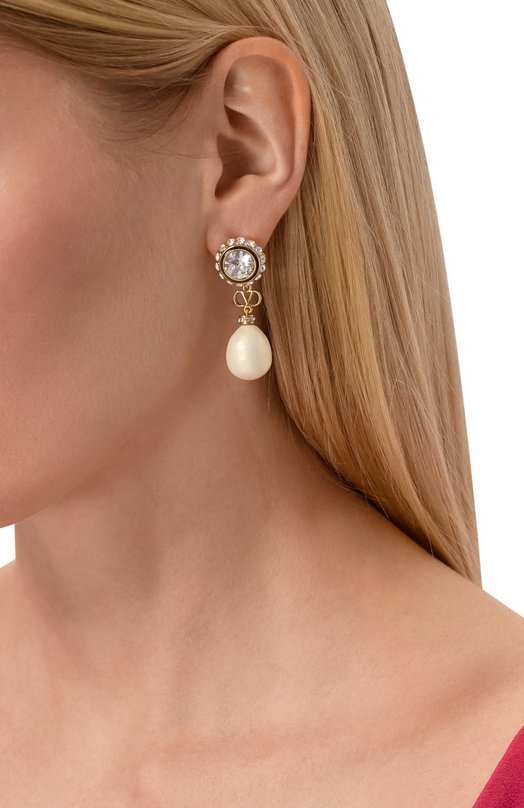 Серьги Valentino 8W2J0AD6/NBS Золотой  8W2J0AD6/NBS Фото 2