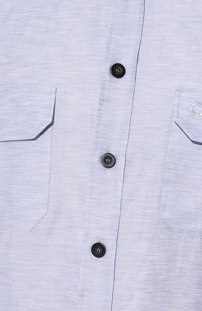 Рубашка из хлопка и шелка STEFANO RICCI, арт. SP006289/R2150, фото 5