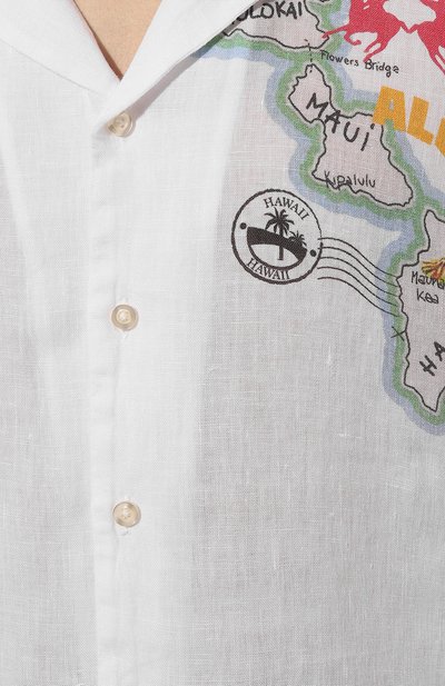 Льняная рубашка LA MARTINA, арт. VMC309/TL319, фото 5