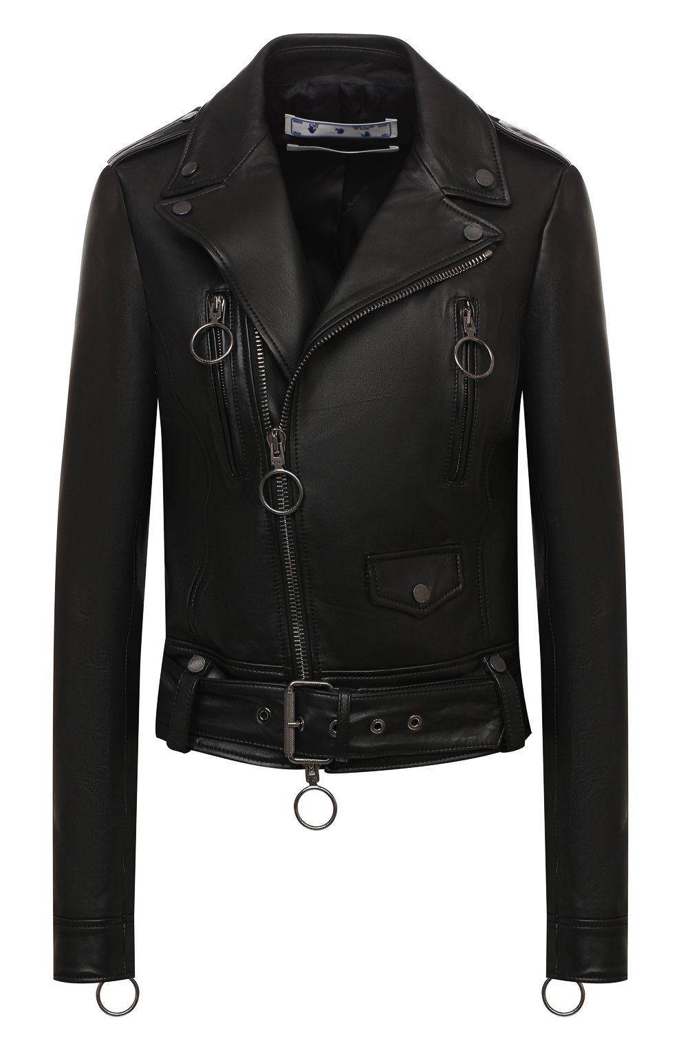 Кожаная куртка OFF-WHITE, арт. 0WJG002E20LEA0011001, фото 1