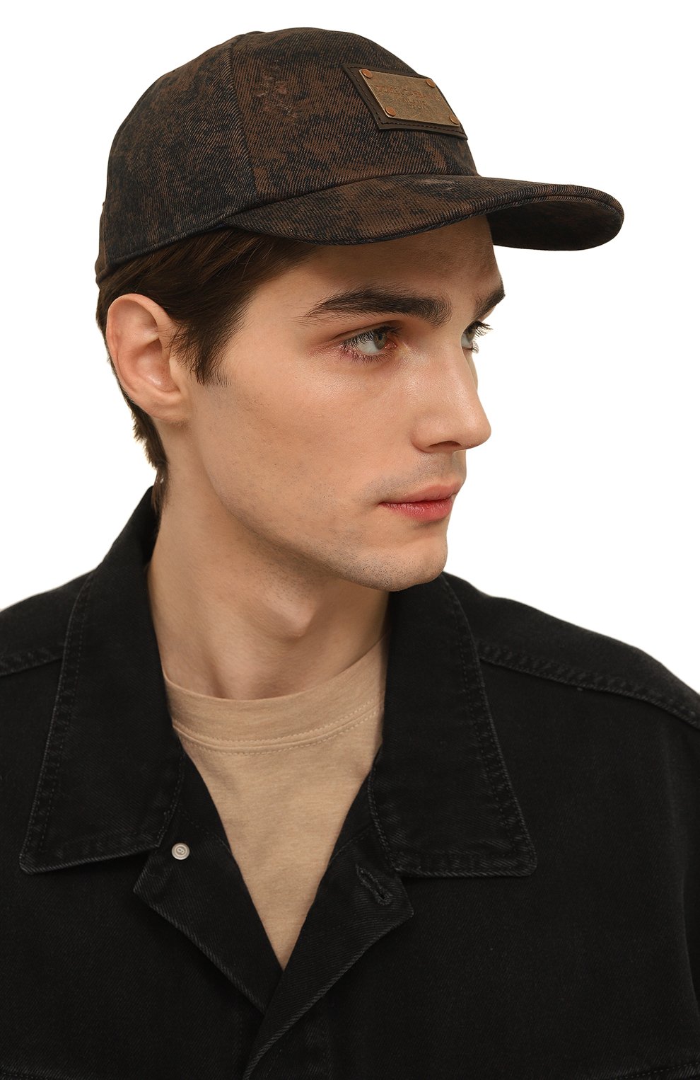 Хлопковая бейсболка DOLCE & GABBANA, арт. GH764A/G8ID8, фото 2