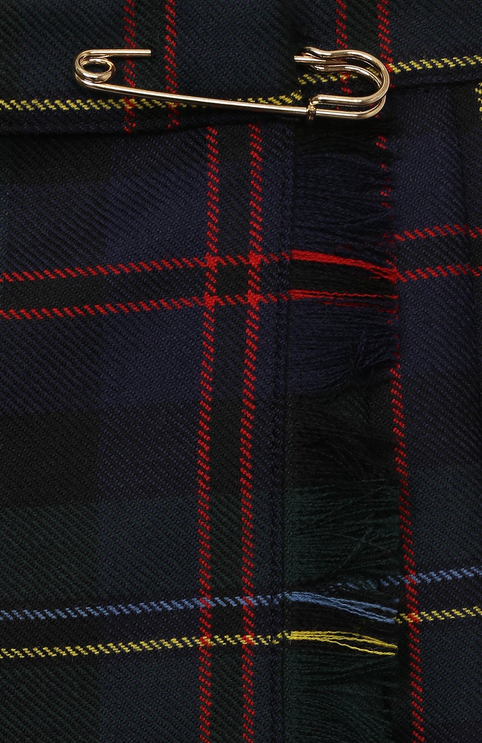 Шерстяная юбка DAL LAGO темно-синего цвета по цене 15300 руб., арт. R299/9124/4-6, фото 3 Шерстяная юбка DAL LAGO, арт. R299/9124/4-6, фото 3