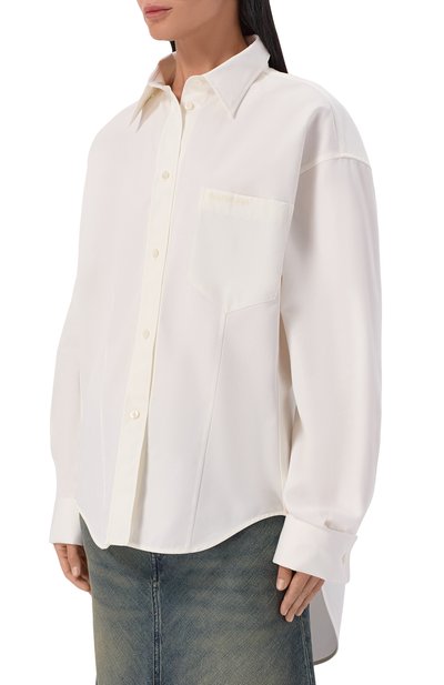 Рубашка из хлопка и шелка BALENCIAGA, арт. 872318/TUM18, фото 3