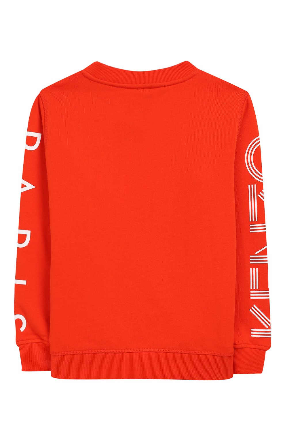Хлопковый свитшот KENZO оранжевого цвета по цене 6765 руб., арт. KN15608/8A-12A, фото 2 Хлопковый свитшот KENZO, арт. KN15608/8A-12A, фото 2