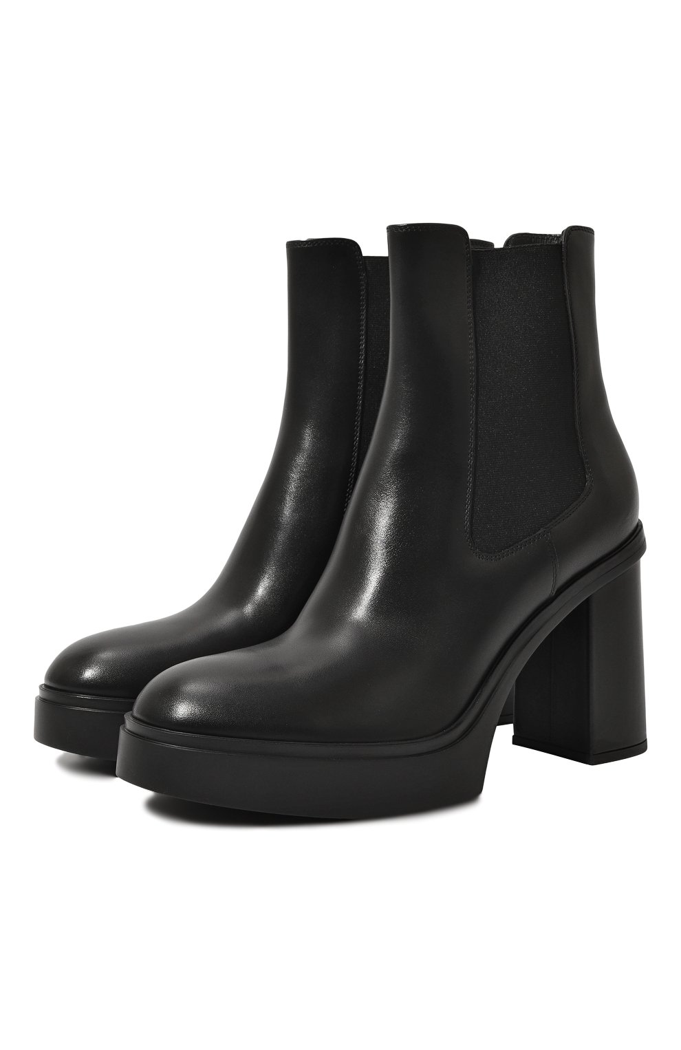 Кожаные ботильоны SANTONI, арт. WTAE70512HK2TLGA, фот о 1