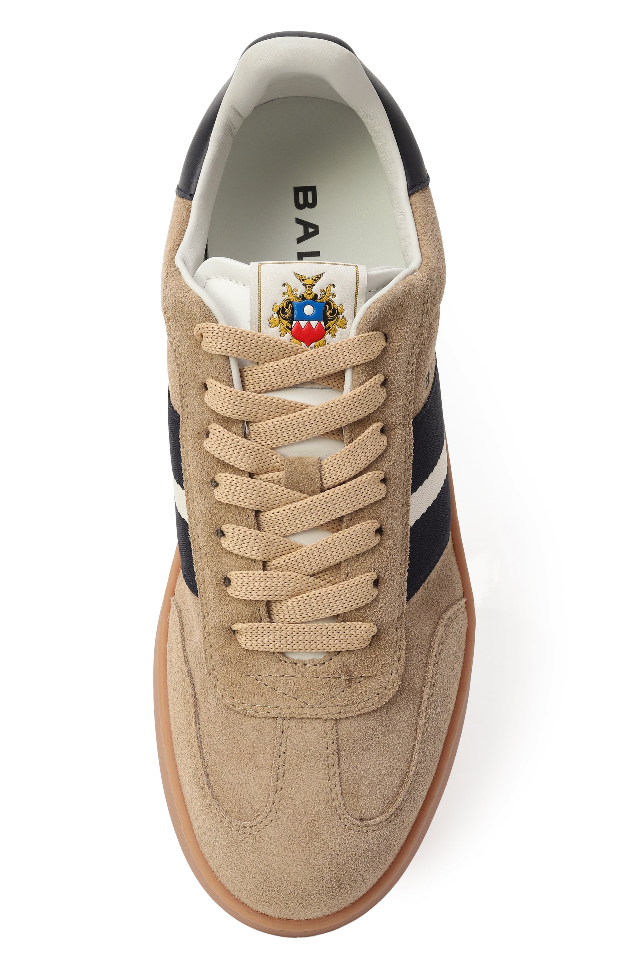 Комбинированные кеды retro crest BALLY, арт. WK00CR/SU009, фото 6