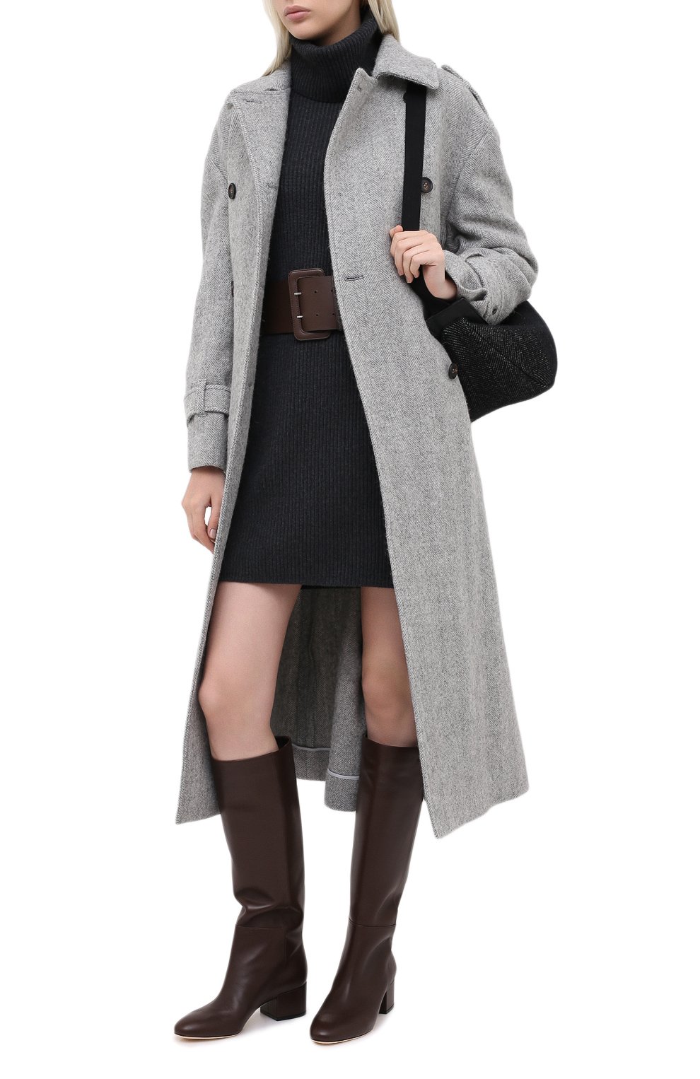 Кожаные сапоги virginia SERGIO ROSSI, арт. A78340-MNAN07, фото 2