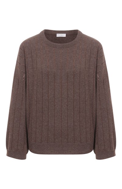 Женский кашемировый пуловер BRUNELLO CUCINELLI, арт. M12215100P