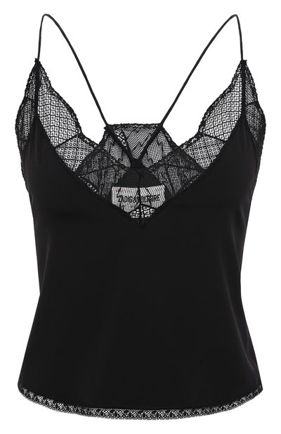 Шелковый топ ZADIG AND VOLTAIRE, арт. WWCR00207, фото 1