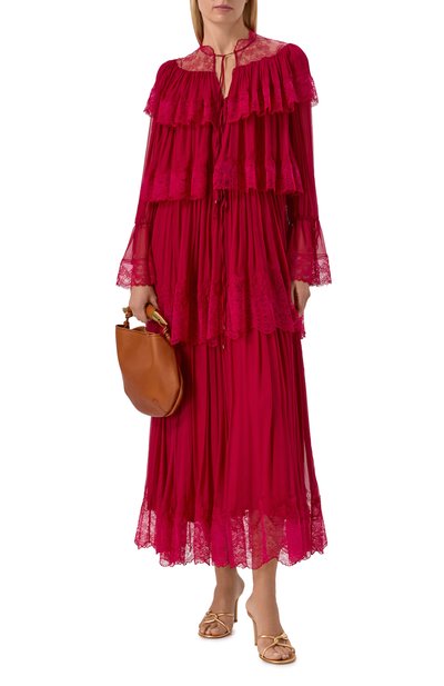 Женское шелковое платье CHLOÉ, арт. CH26SR001001