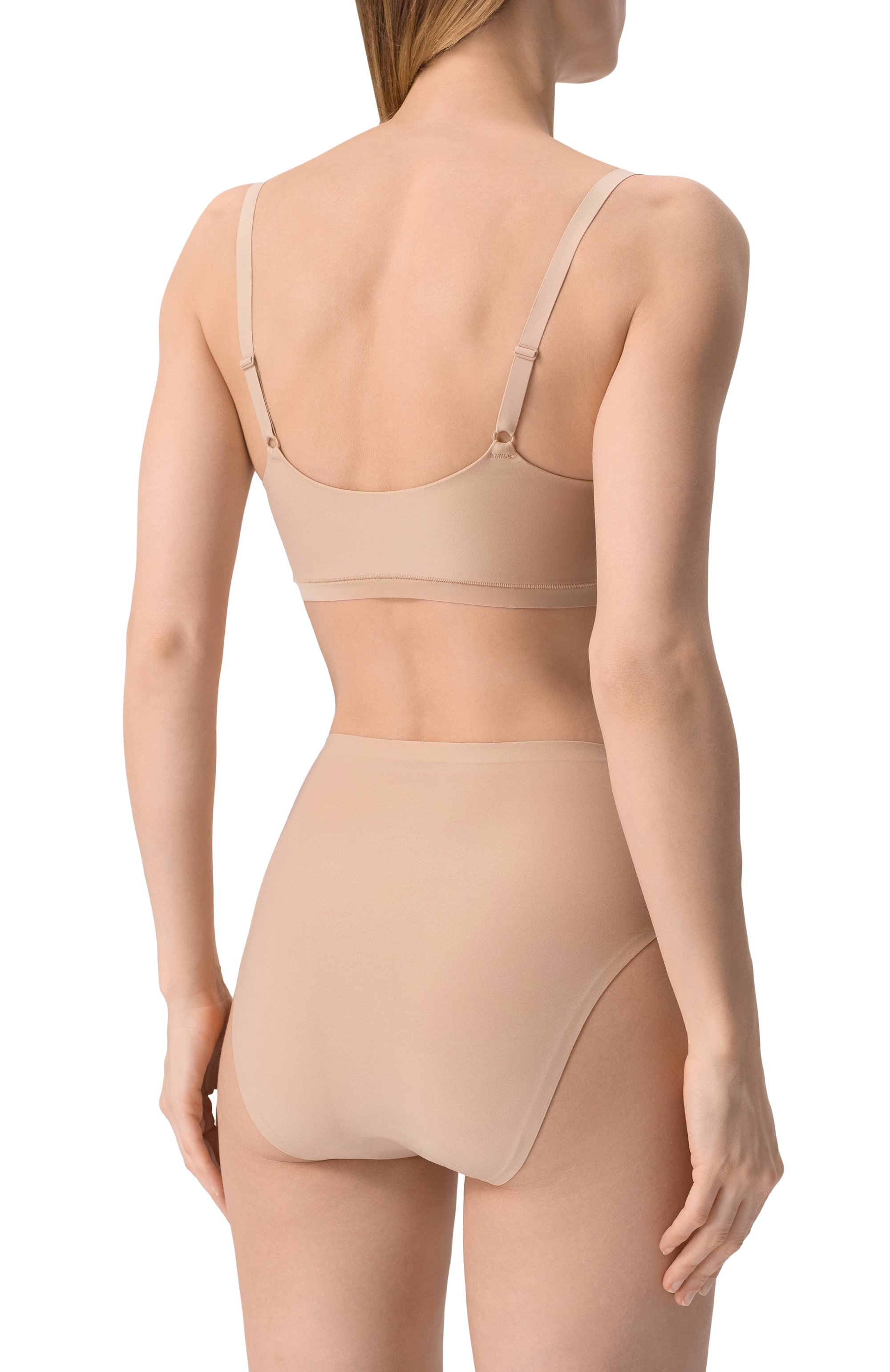 Трусы-кюлоты с завышенной талией CHANTELLE бежевого цвета по цене 3440 руб., арт. C106C7, фото 3 Трусы-кюлоты с завышенной талией CHANTELLE, арт. C106C7, фото 3