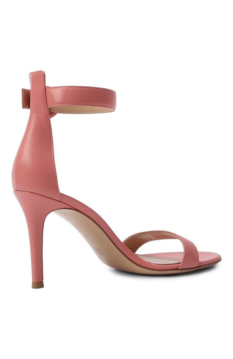 Кожаные босоножки portofino 85 GIANVITO ROSSI, арт. G60953.85RIC.NAPCMEL, фото 3