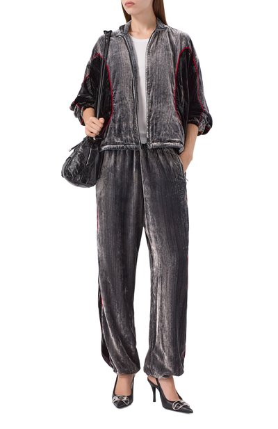 Бархатные брюки DIESEL, арт. A19386/0AJFR, фото 2