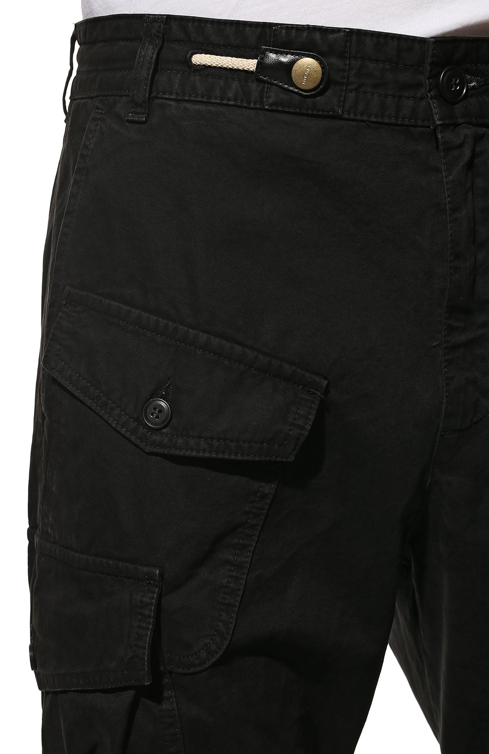 Хлопковые брюки-карго DIESEL, арт. A06248/0DGAL, фото 5