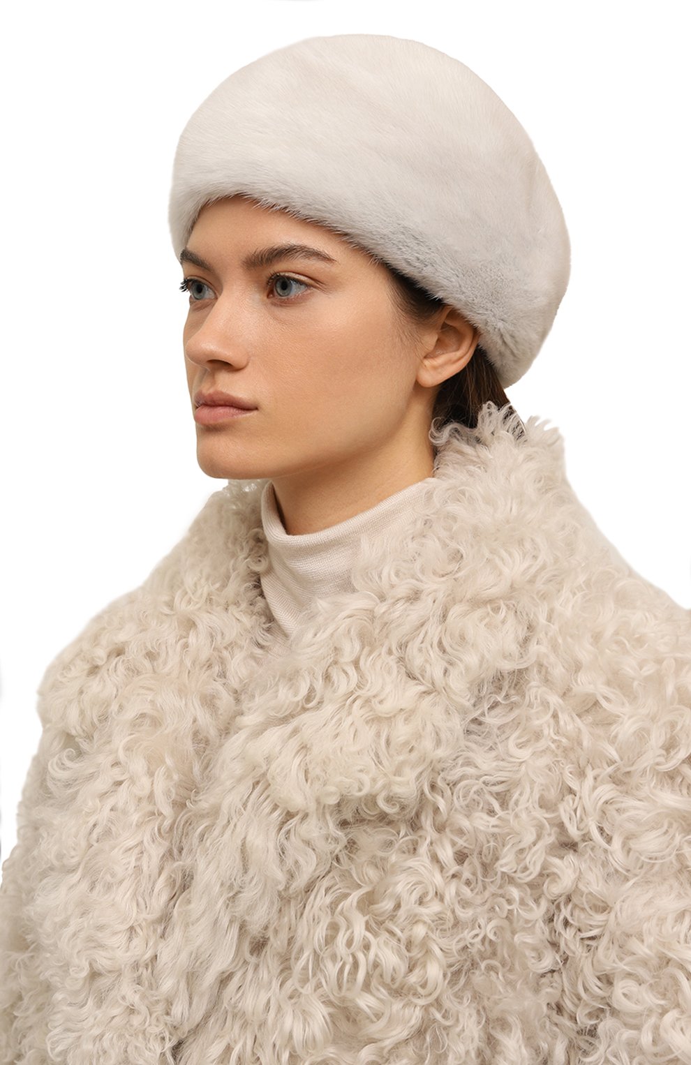 Меховой берет из норки VICTORIA KUSENKOVA, арт. 011600008023, фото 2