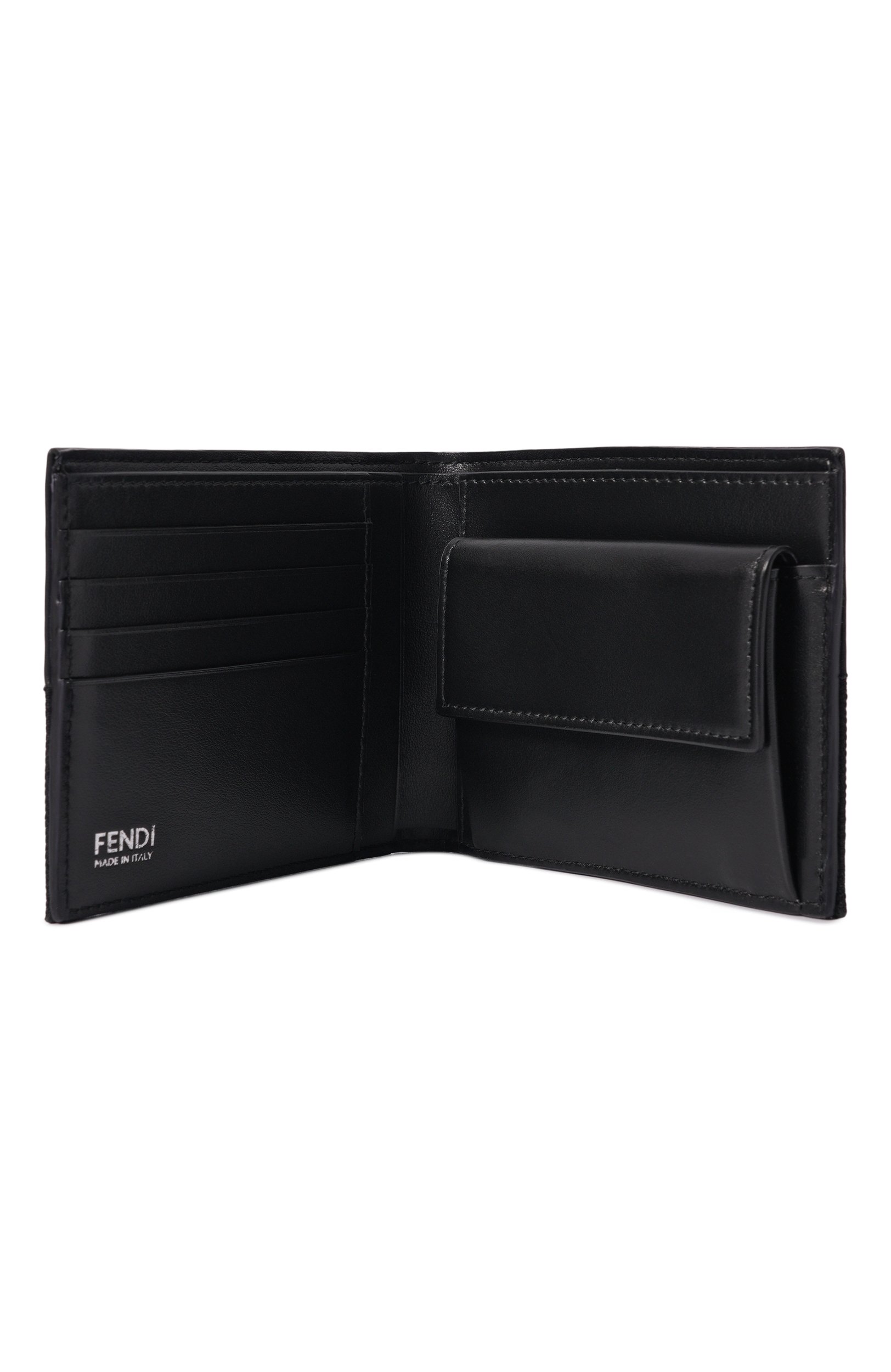 Комбинированное портмоне FENDI черного цвета по цене 69100 руб., арт. 7M0001/B139, фото 3 Комбинированное портмоне FENDI, арт. 7M0001/B139, фото 3