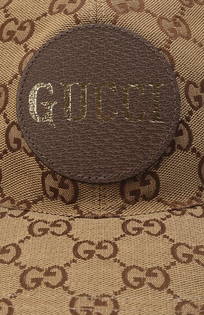 Хлопковая бейсболка GUCCI, арт. 576253/4HG62, фото 4