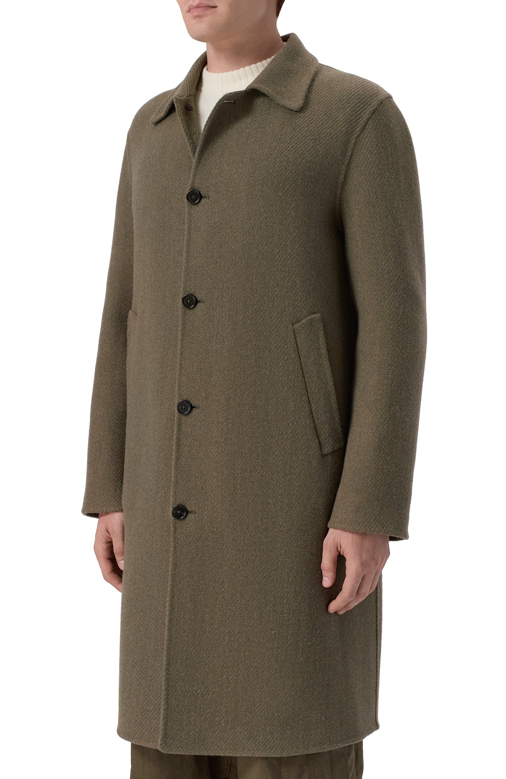 Шерстяное пальто JIL SANDER, арт. J22SW0140/J40349, фото 3