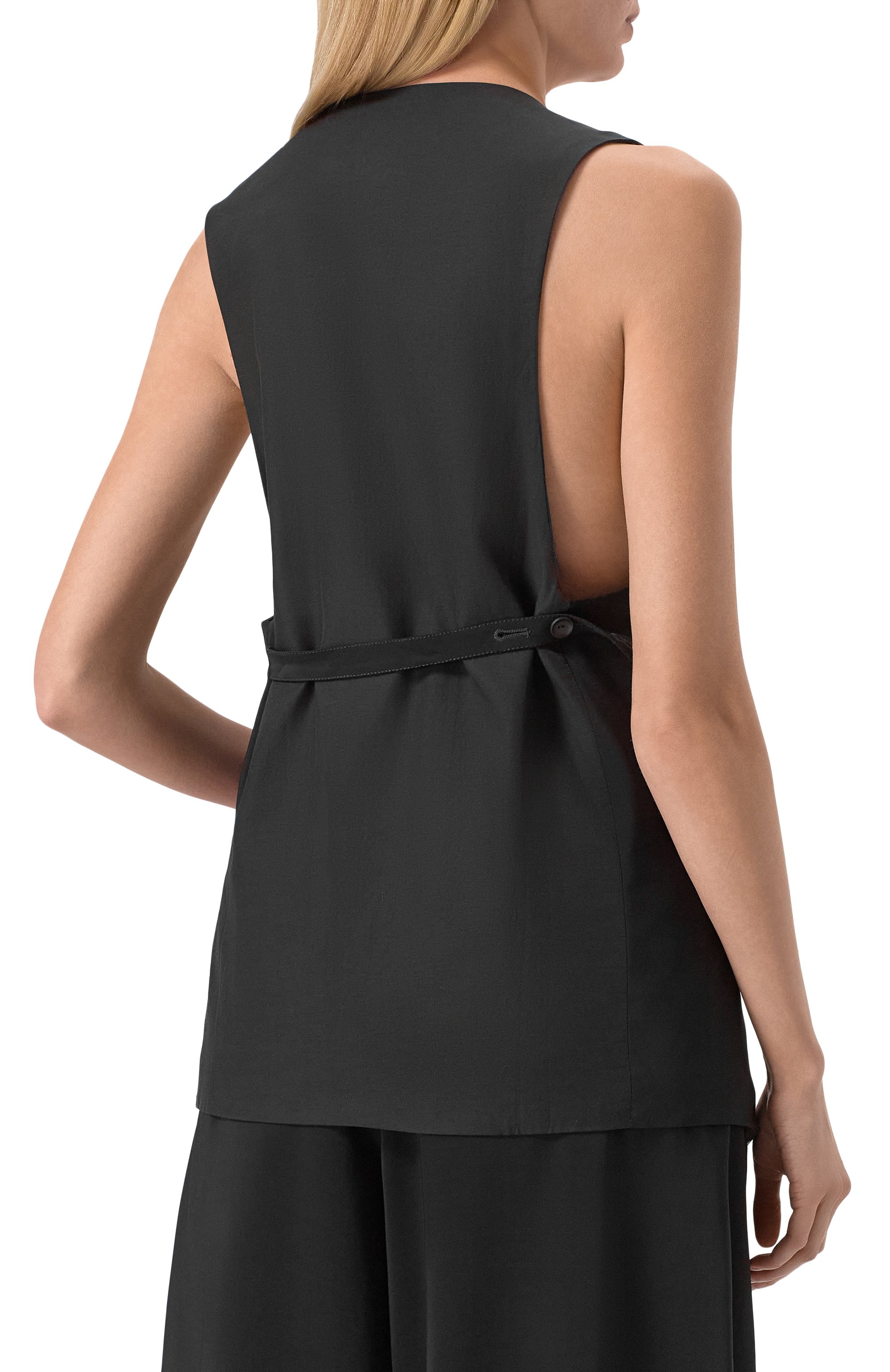 Жилет из вискозы ANDREA YA'AQOV, арт. 25WNEW38, фото 4