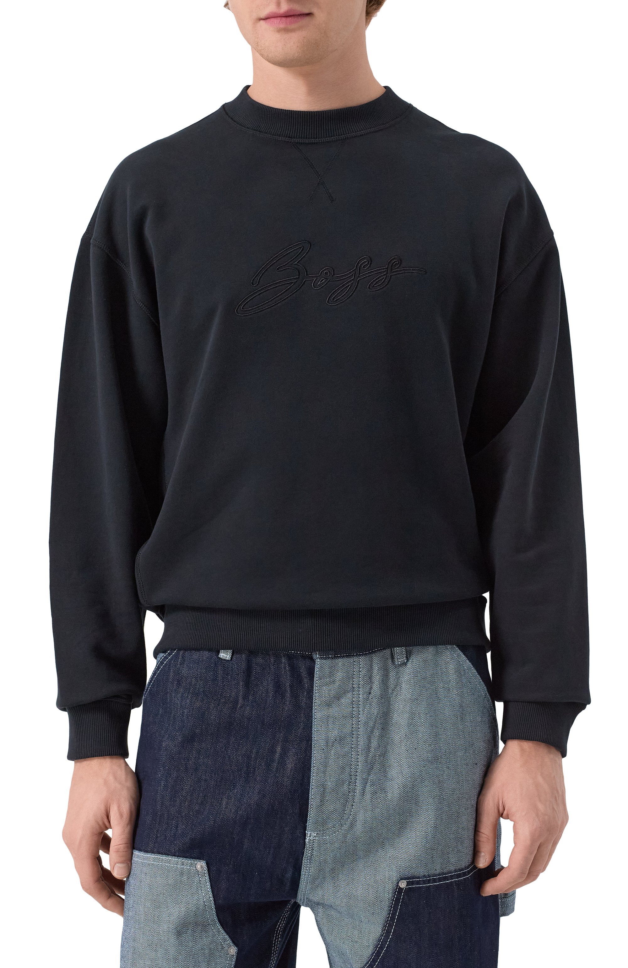 Хлопковый свитшот BOSS, арт. 50535846, фото 3