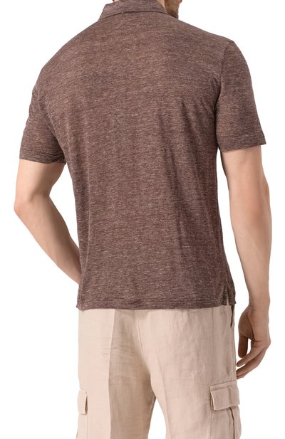 Льняное поло FEDELI, арт. 8UE00242, фото 4