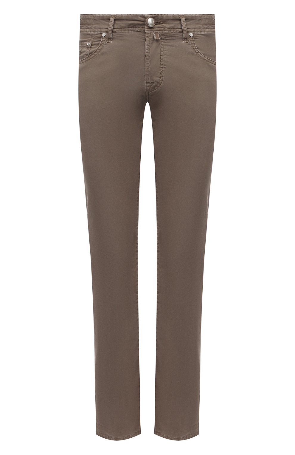 Джинсы JACOB COHEN темно-бежевого цвета по цене 35850 руб., арт. J620 C0MF 06510-V/55, фото 1 Джинсы JACOB COHEN, арт. J620 C0MF 06510-V/55, фото 1