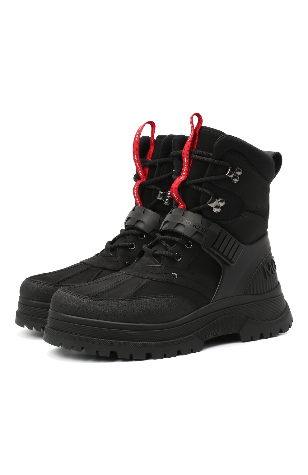 Кожаные ботинки u MONCLER, арт. F2-09A-4H700-00-02SHW, фото 1