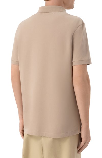 Хлопковое поло STONE ISLAND бежевого цвета по цене 26950 руб., арт. L1S152200008/S0017, фото 4 Хлопковое поло STONE ISLAND, арт. L1S152200008/S0017, фото 4