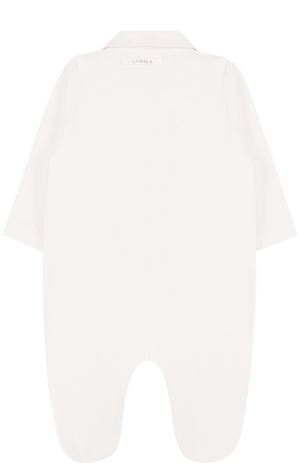 Хлопковый комбинезон с кружевной отделкой LA PERLA, арт. 50043, фото 2