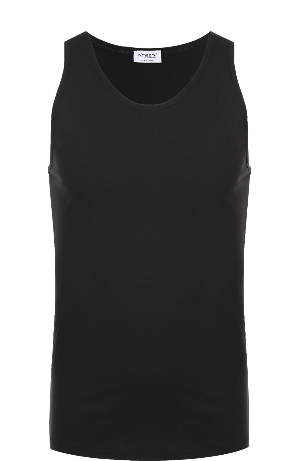 Хлопковая майка с круглым вырезом ZIMMERLI, арт. 172/1460, фото 1