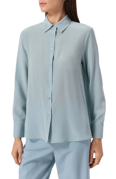 Шелковая рубашка WEEKEND MAX MARA, арт. ALMINA, фото 3
