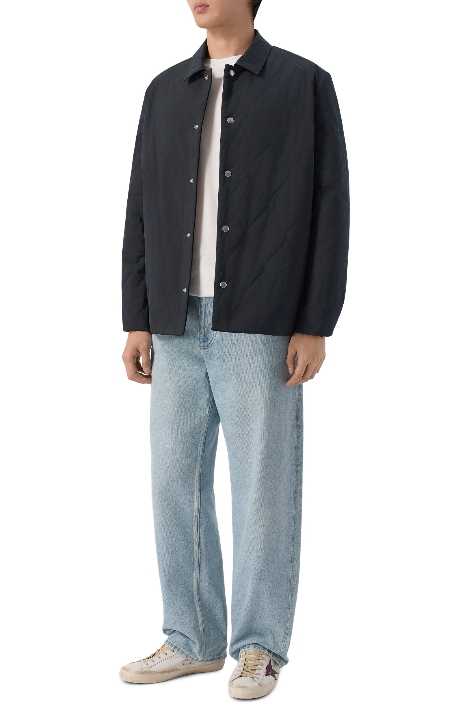 Куртка JIL SANDER темно-синего цвета по цене 293000 руб., арт. J22SW0110/J70248, фото 2 Куртка JIL SANDER, арт. J22SW0110/J70248, фото 2