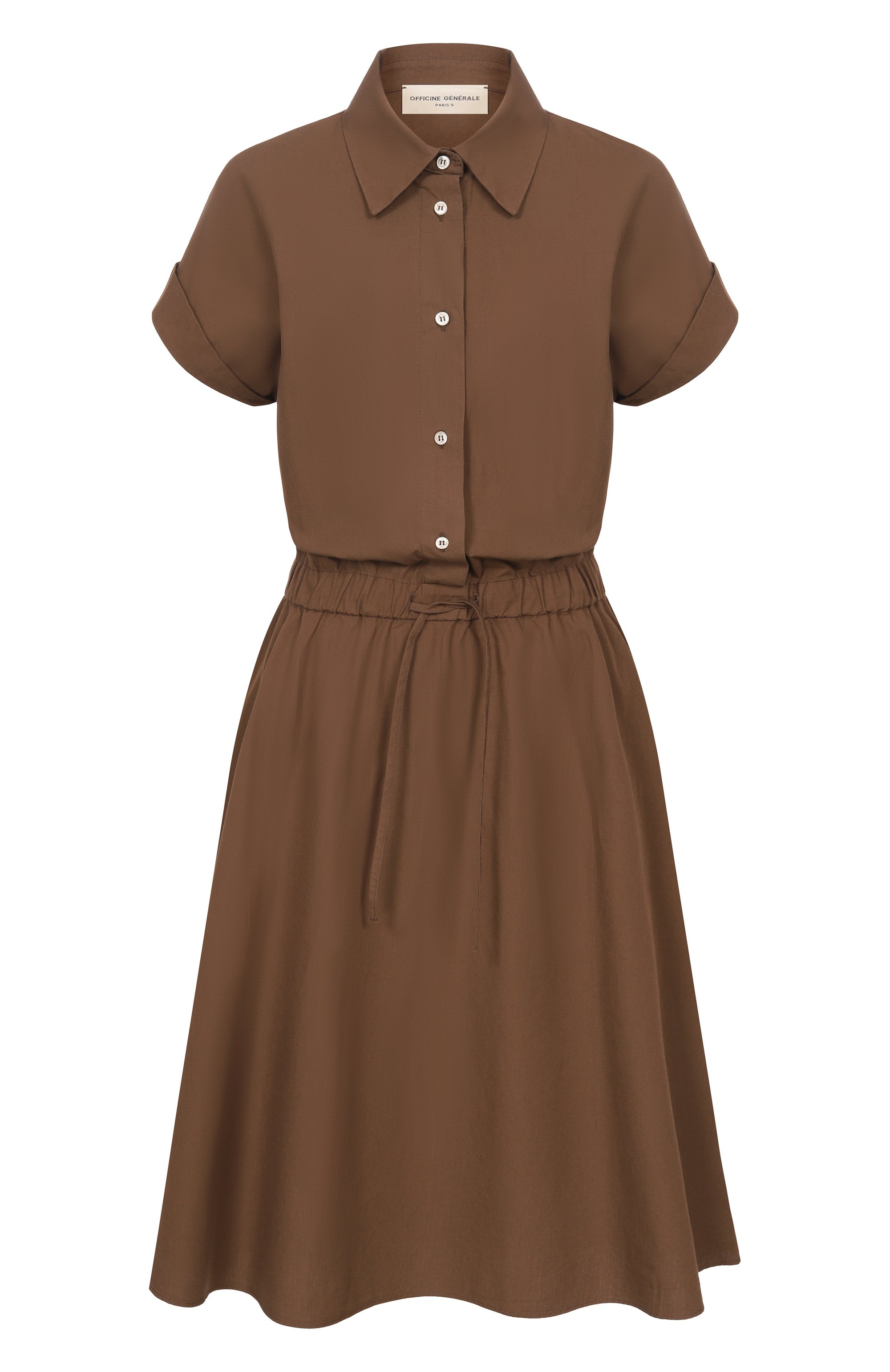 Хлопковое платье OFFICINE GENERALE, арт. S26WDRS102, фото 1
