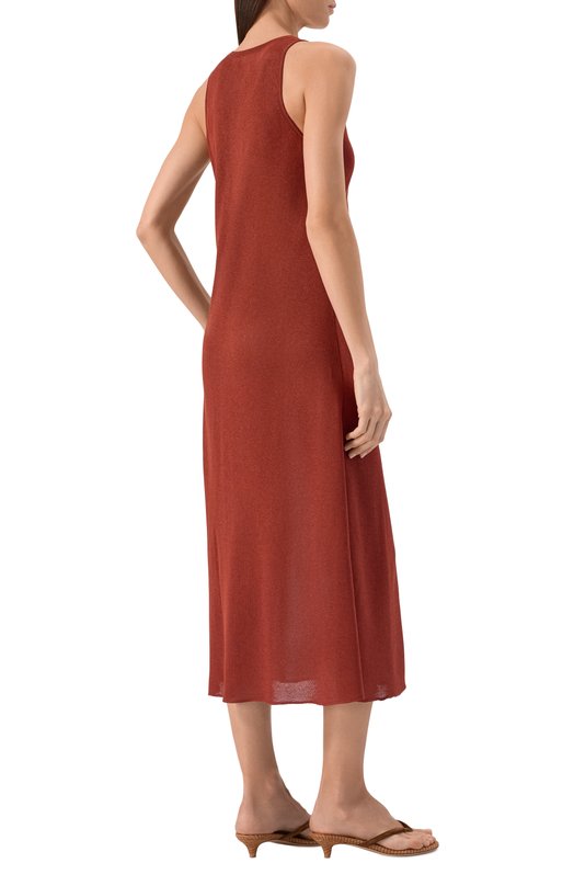 Платье из вискозы Freeage S26.DR173.7000.309 Коричневый  S26.DR173.7000.309 Фото 3