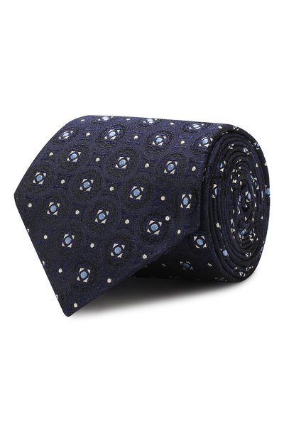 Мужской шелковый галстук CANALI, арт. 18/HJ02264